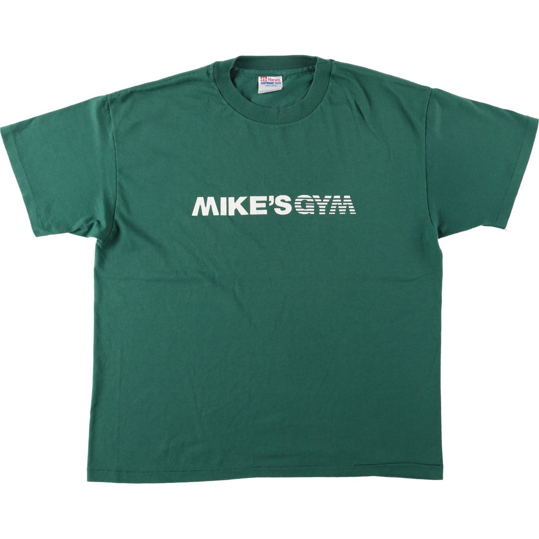 90'S Hanes HEAVYWEIGHT 50 cotton green type Vintage Second Hand