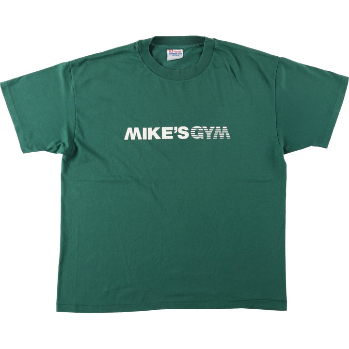 90'S Hanes HEAVYWEIGHT 50 cotton green type Vintage Second Hand