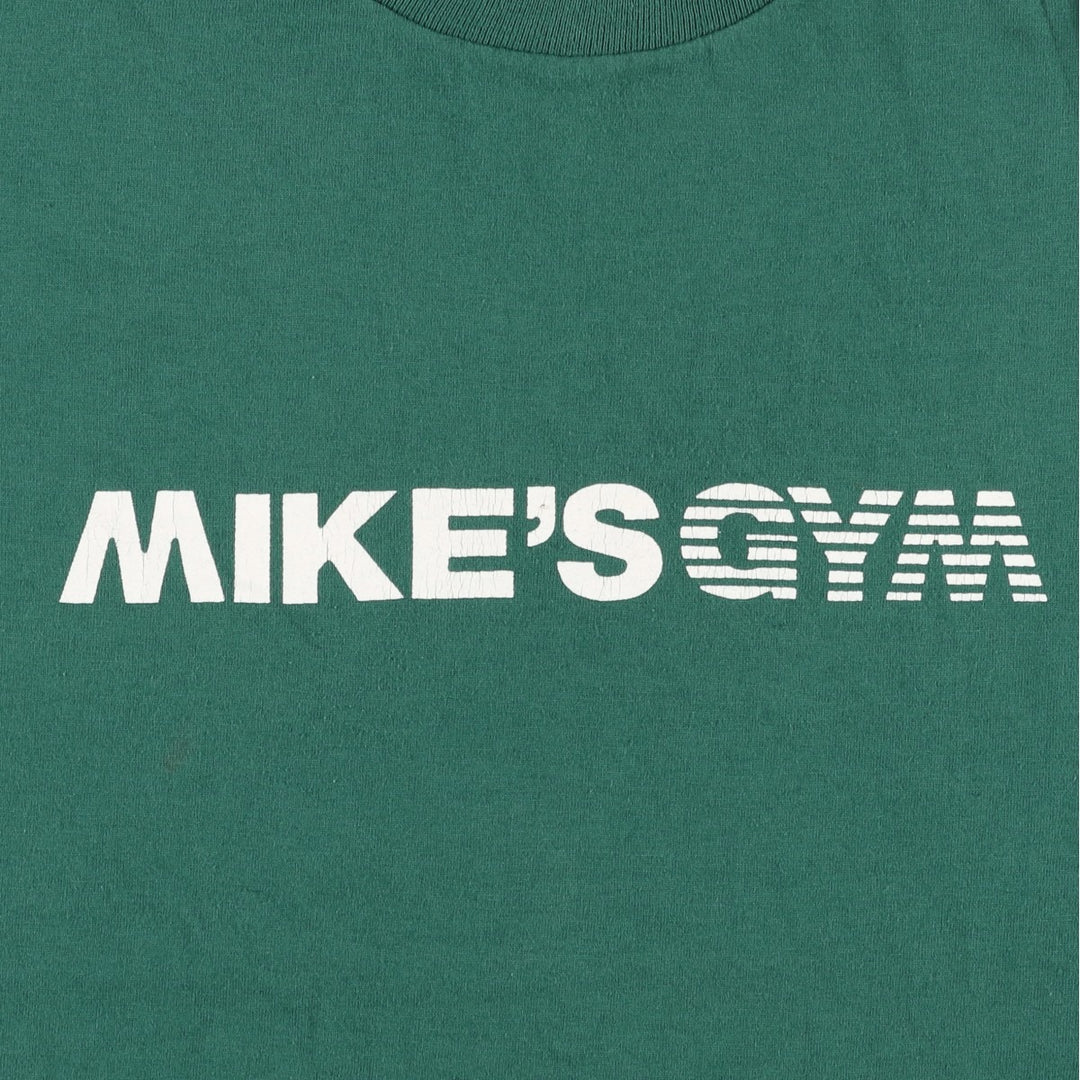 90'S Hanes HEAVYWEIGHT 50 cotton green type Vintage Second Hand