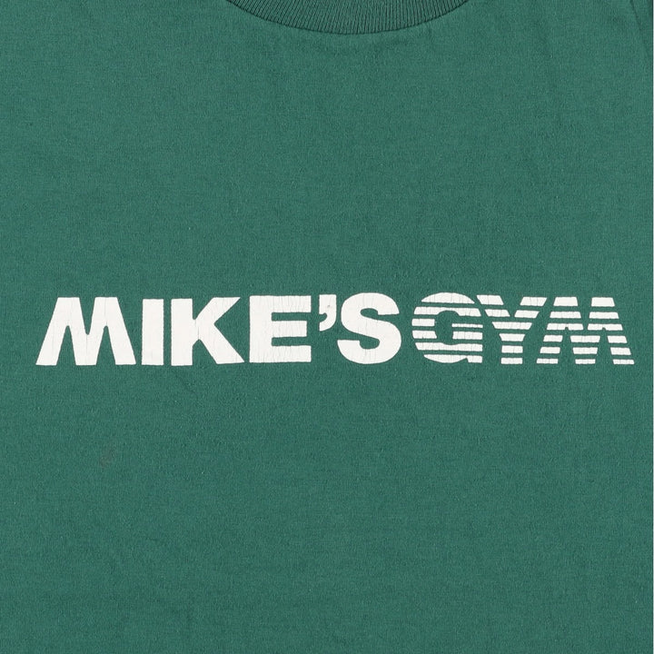 90'S Hanes HEAVYWEIGHT 50 cotton green type Vintage Second Hand