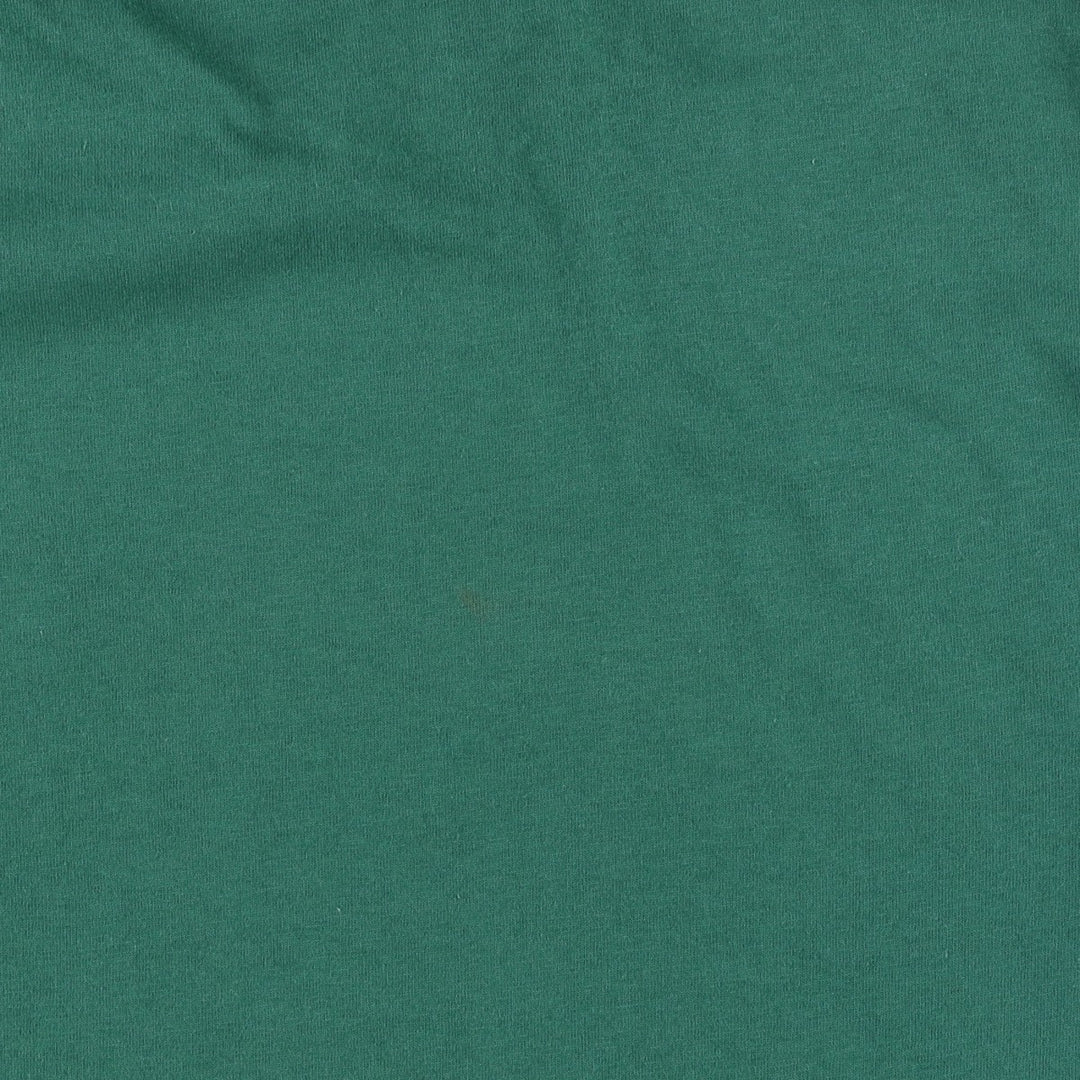 90'S Hanes HEAVYWEIGHT 50 cotton green type Vintage Second Hand