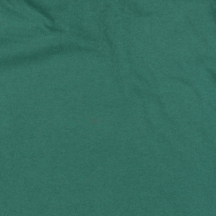 90'S Hanes HEAVYWEIGHT 50 cotton green type Vintage Second Hand