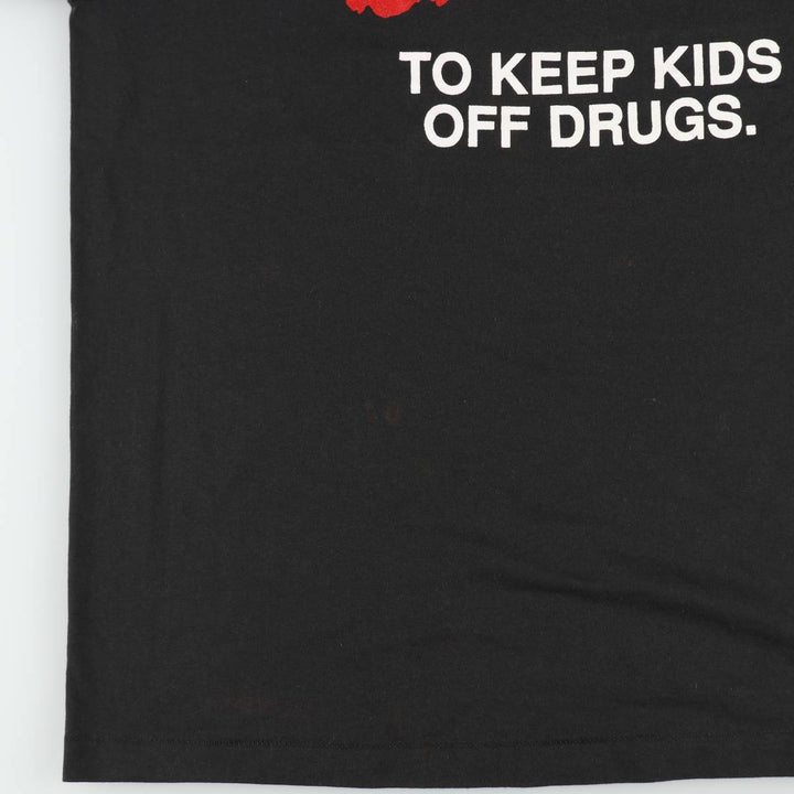 90'S Fruit of the Loom Best Printed T-shirt, Made in USA, Men's XL, Vintage cotton black type Vintage Second Hand