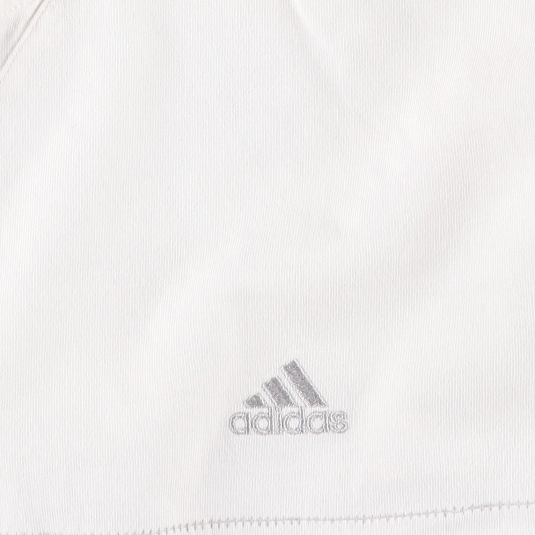 2000'S Adidas logo T-shirt, men's size M (approx.) cotton white type Vintage Second Hand