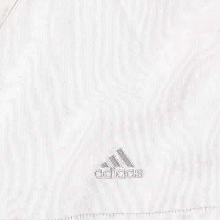 2000'S Adidas logo T-shirt, men's size M (approx.) cotton white type Vintage Second Hand