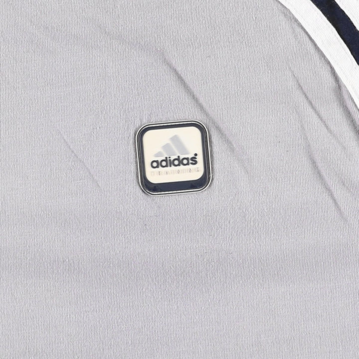 2000'S Adidas TRAINING logo T-shirt, men's size M (approx.) cotton gray type Vintage Second Hand
