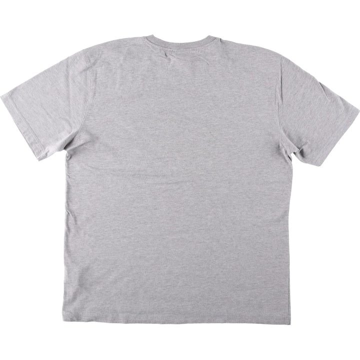 00'S Nike One Point Logo T-shirt Men's XL cotton gray type Vintage Second Hand