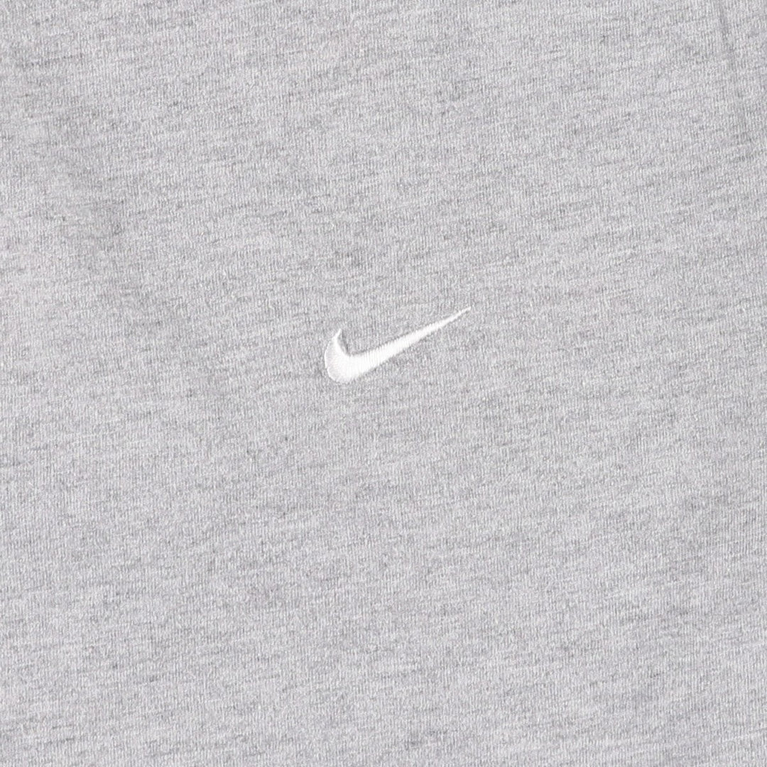 00'S Nike One Point Logo T-shirt Men's XL cotton gray type Vintage Second Hand