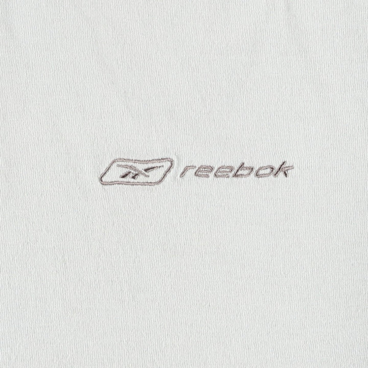 Reebok logo t-shirt, men's size M (approx.) cotton Mint green Vintage Second Hand