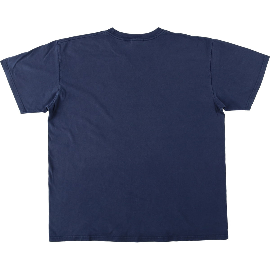 2000'S Nike One-Point Logo T-Shirt, Men's XXL cotton navy blue type Vintage Second Hand