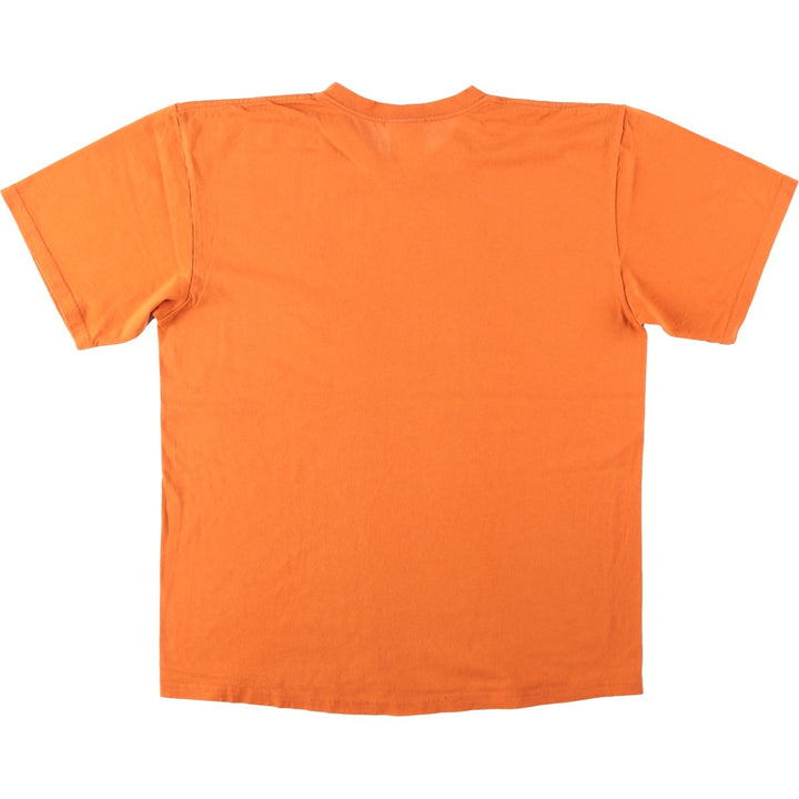 00'S Nike One Point Logo T-shirt Men's L size cotton orange type Vintage Second Hand