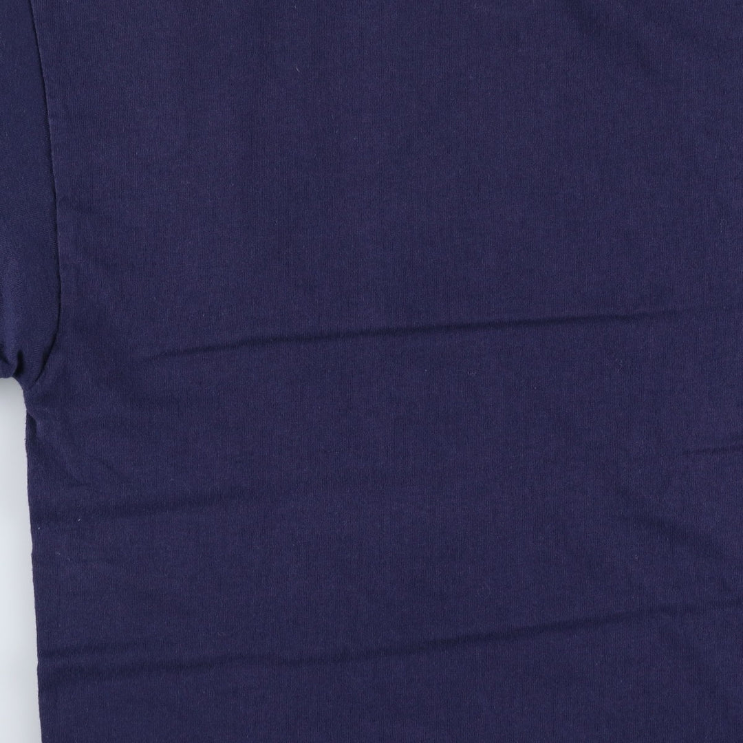 00'S Nike logo print T-shirt, men's size M cotton navy blue type Vintage Second Hand