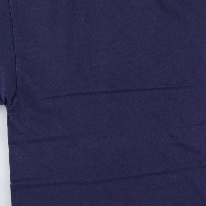 00'S Nike logo print T-shirt, men's size M cotton navy blue type Vintage Second Hand