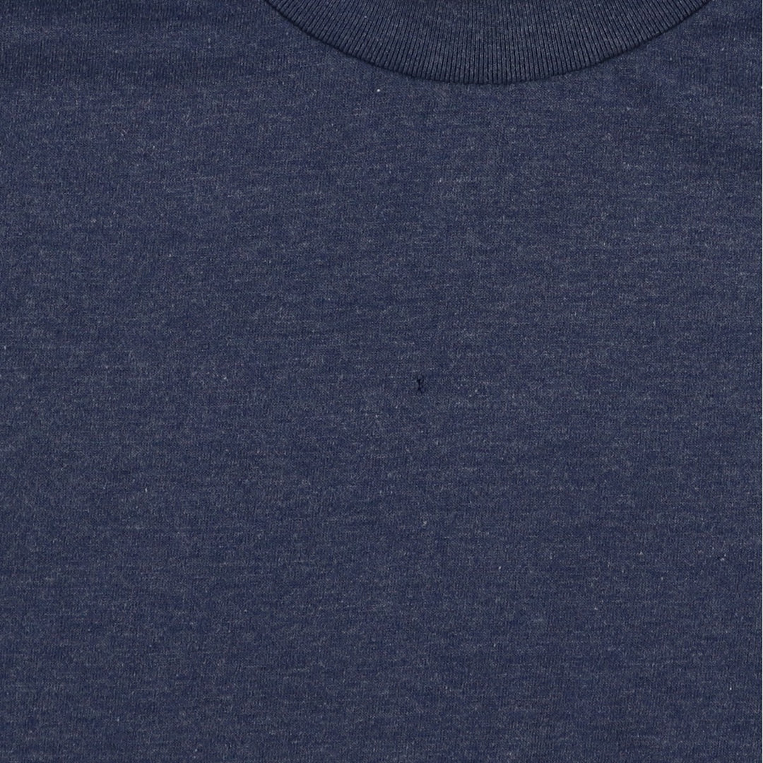 90s-00'S Nike Golf T-shirt with one-point logo, made in USA, men's size XL equivalent. polyester navy blue type Vintage Second Hand