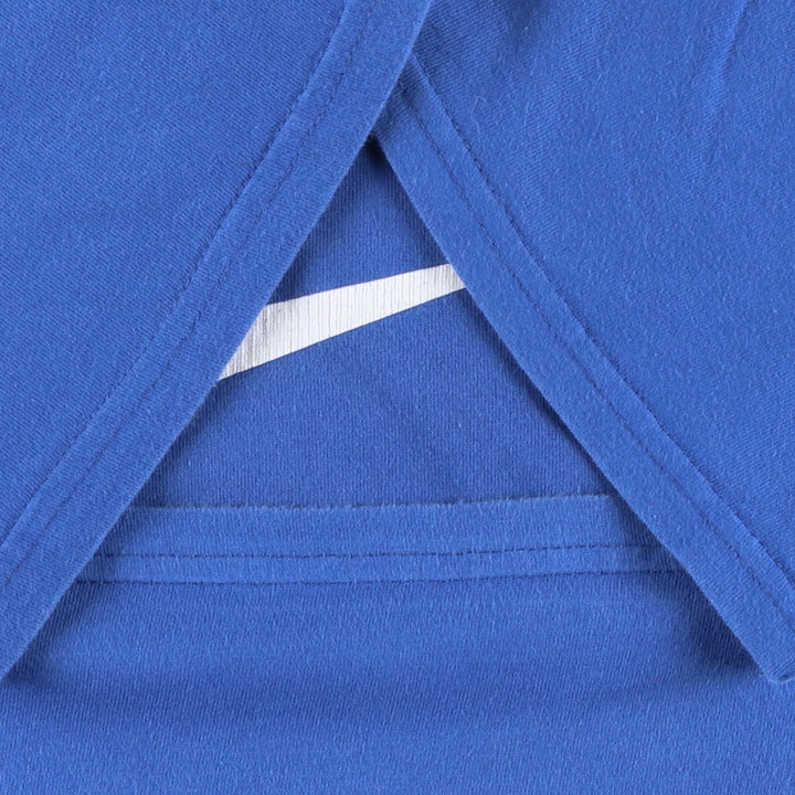 00'S Nike logo print T-shirt, men's size L cotton blue type Vintage Second Hand