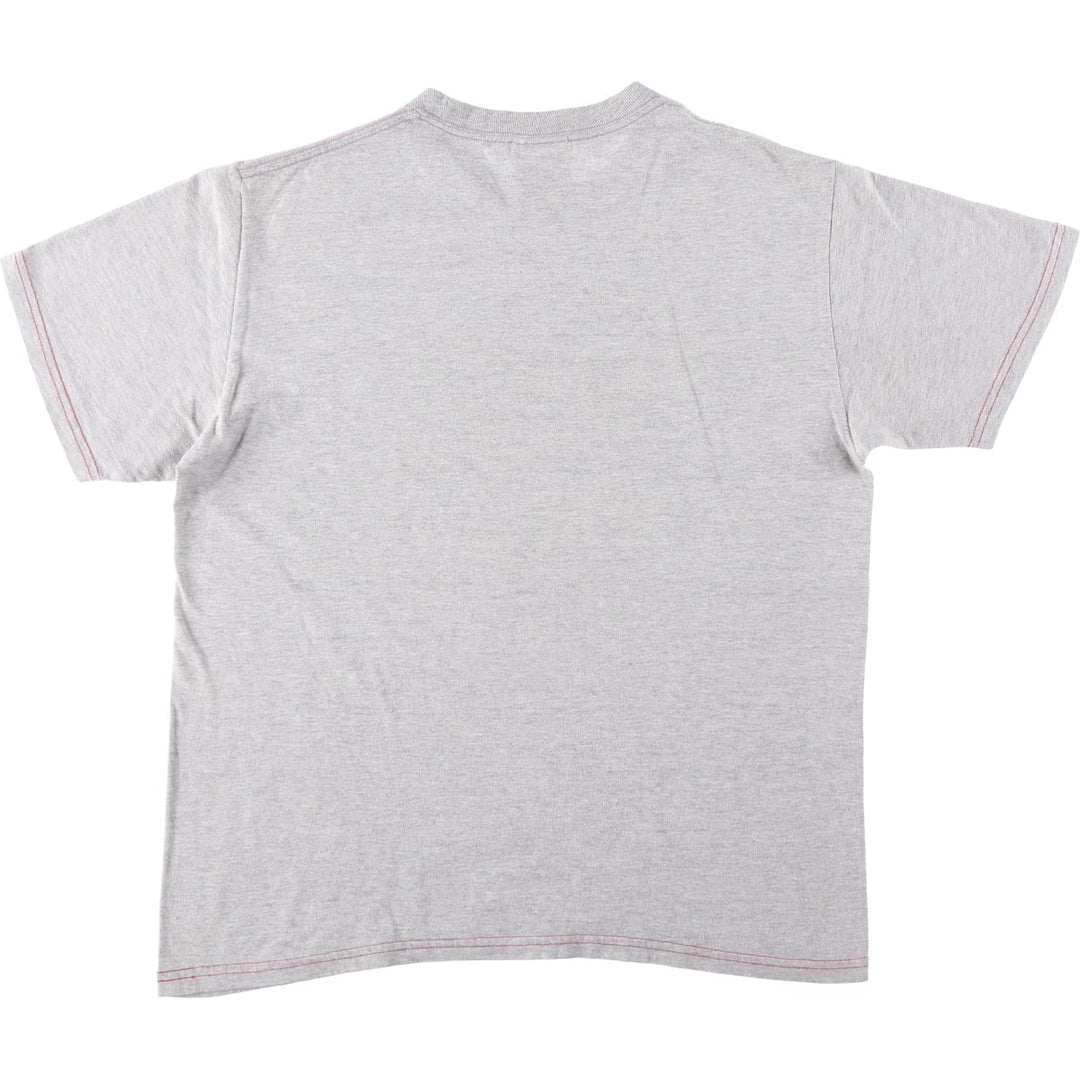 00'S Nike logo print T-shirt, men's size M cotton gray type Vintage Second Hand