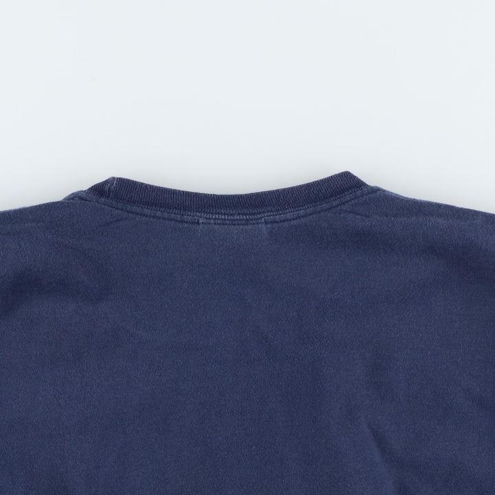 2000'S Nike One-Point Logo T-Shirt, Men's XXL cotton navy blue type Vintage Second Hand