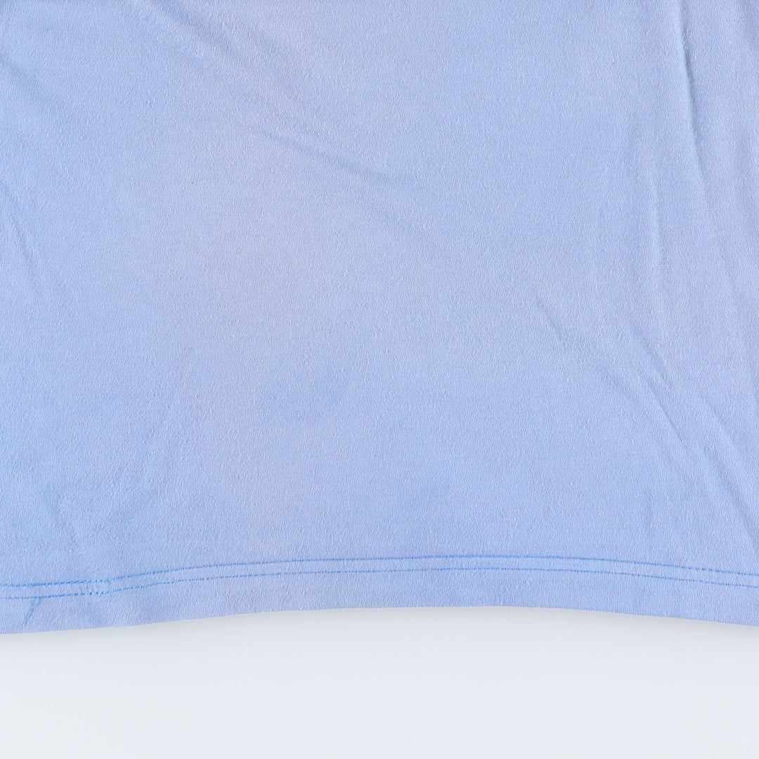 00'S Nike logo print T-shirt, men's size L cotton blue type Vintage Second Hand