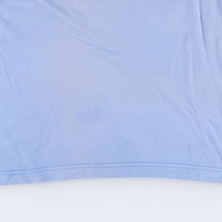 00'S Nike logo print T-shirt, men's size L cotton blue type Vintage Second Hand