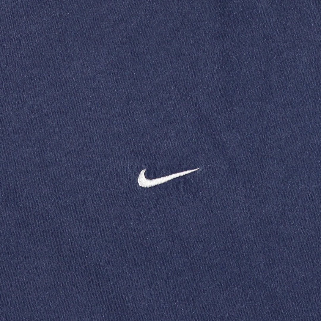2000'S Nike One-Point Logo T-Shirt, Men's XXL cotton navy blue type Vintage Second Hand