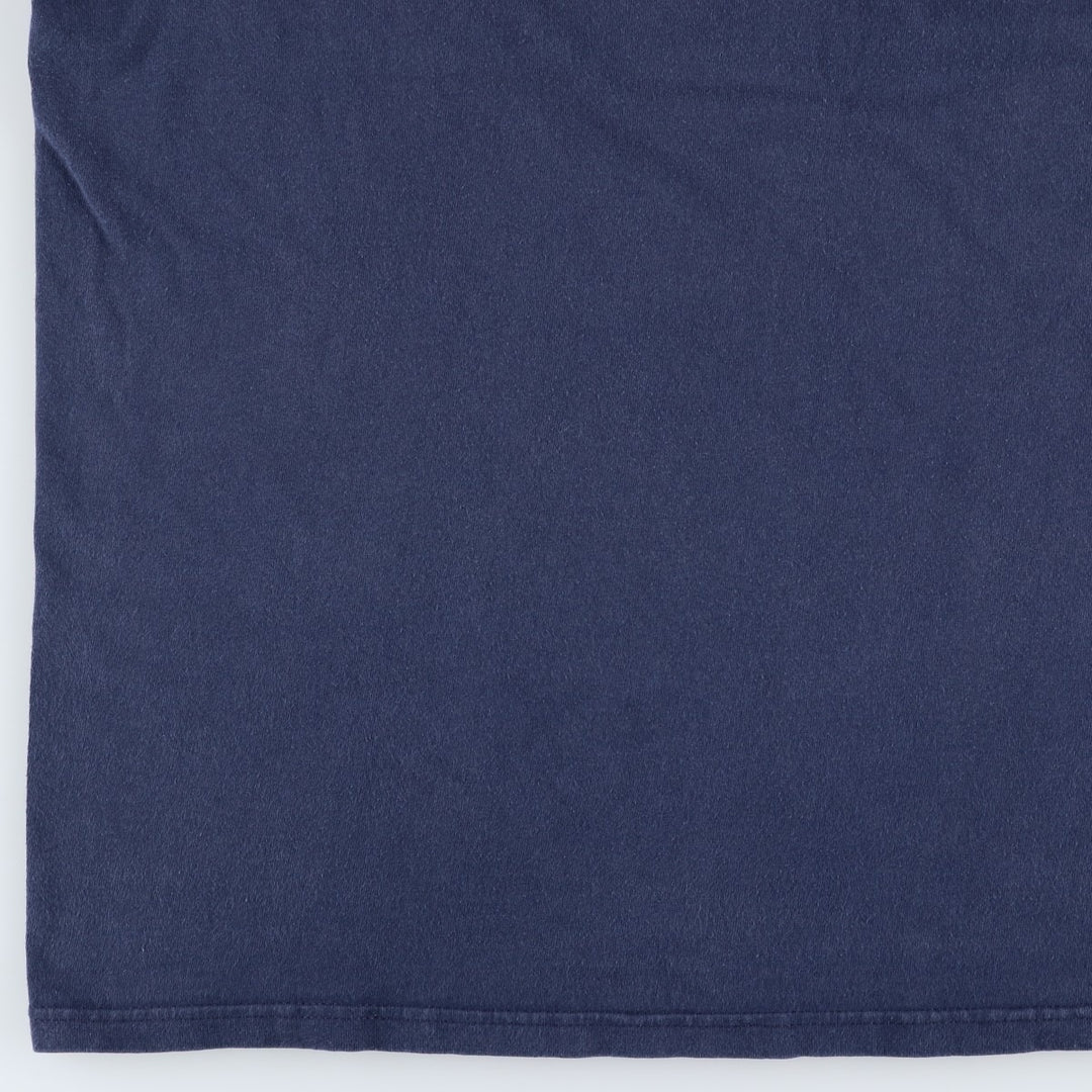 2000'S Nike One-Point Logo T-Shirt, Men's XXL cotton navy blue type Vintage Second Hand