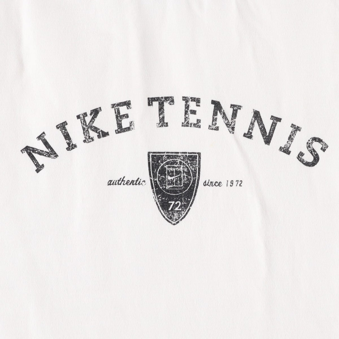 2000'S Nike Two-Tone Raglan T-Shirt, Men's Size L (approx.) cotton white type Vintage Second Hand