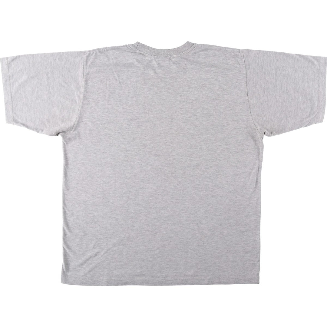 90'S Nike One Point Logo T-shirt, Men's L size, Vintage unclear gray type Vintage Second Hand