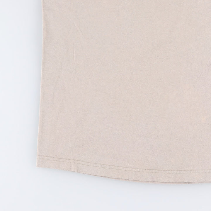 ~2000'S Umbro logo print T-shirt, men's size L (approx.) cotton Beige type Vintage Second Hand