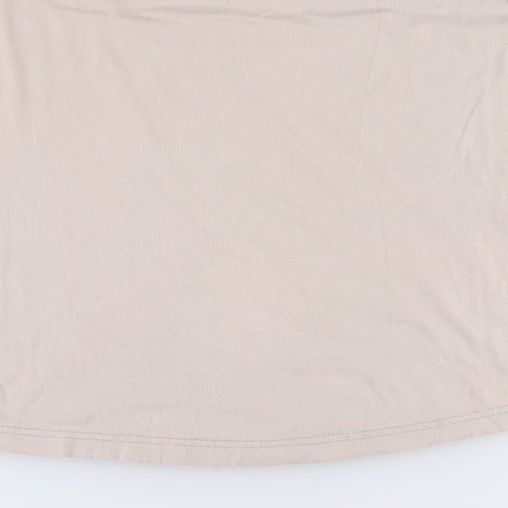 ~2000'S Umbro logo print T-shirt, men's size L (approx.) cotton Beige type Vintage Second Hand