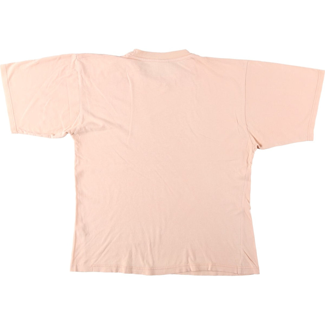 90'S Nike Silver Tag Logo Print T-Shirt, Men's Size L (approx.), Vintage cotton coral Vintage Second Hand