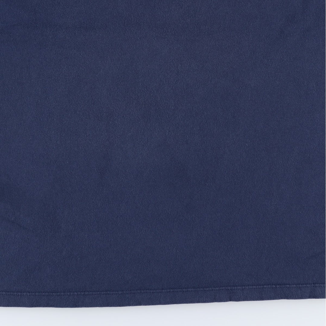 90'S Nike One Point Logo T-shirt Made in USA Men's M Size Vintage cotton navy blue type Vintage Second Hand