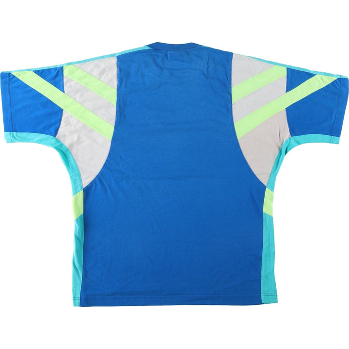 80s-90'S Adidas Trefoil Logo T-Shirt, Men's Size L (approx.), Vintage cotton blue type Vintage Second Hand