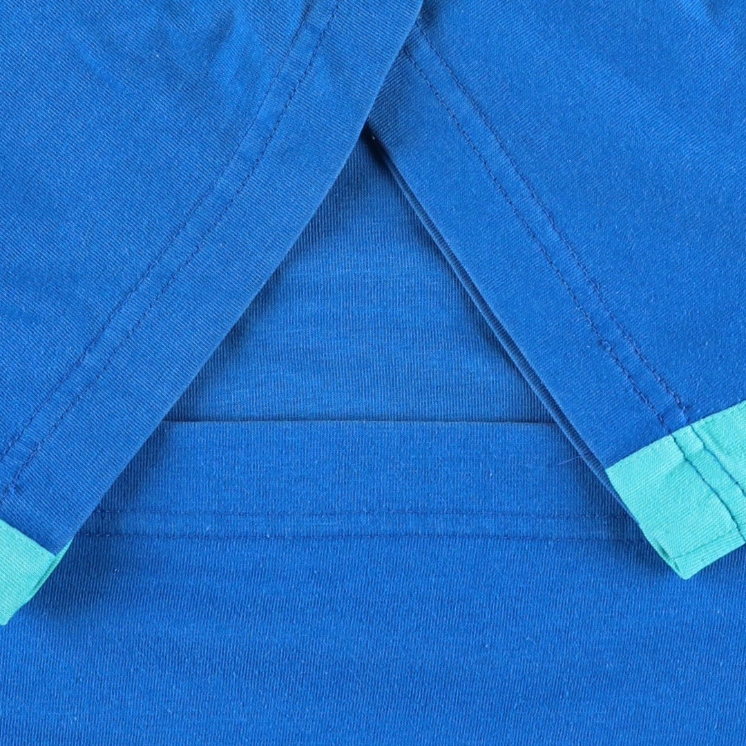 80s-90'S Adidas Trefoil Logo T-Shirt, Men's Size L (approx.), Vintage cotton blue type Vintage Second Hand