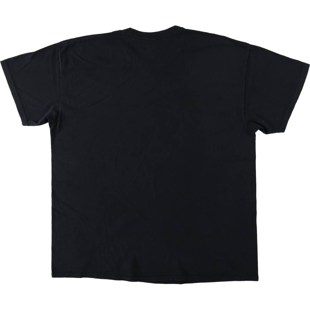 BLEACH anime character print T-shirt, men's size XL cotton black type Vintage Second Hand