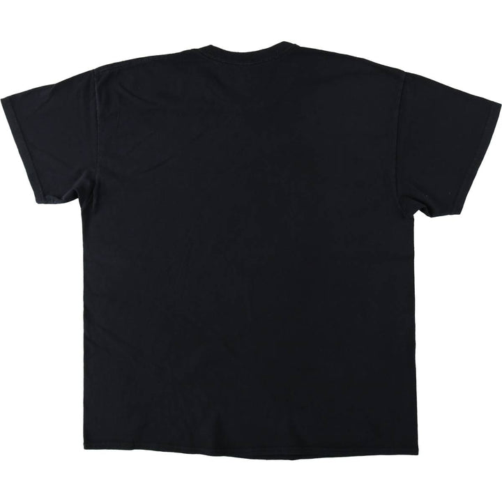 BLEACH anime character print T-shirt, men's size XL cotton black type Vintage Second Hand