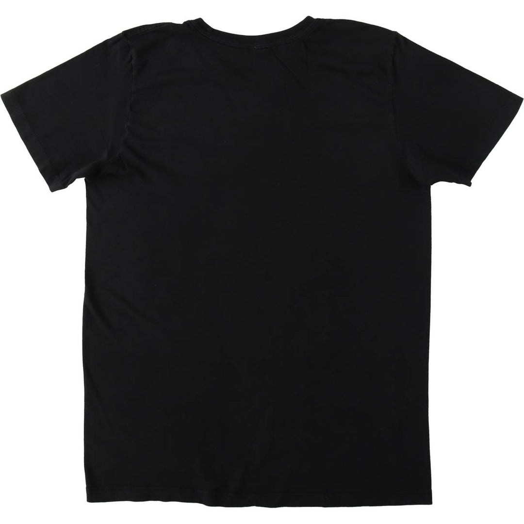 BLEACH anime character print T-shirt, men's size XL unclear black type Vintage Second Hand