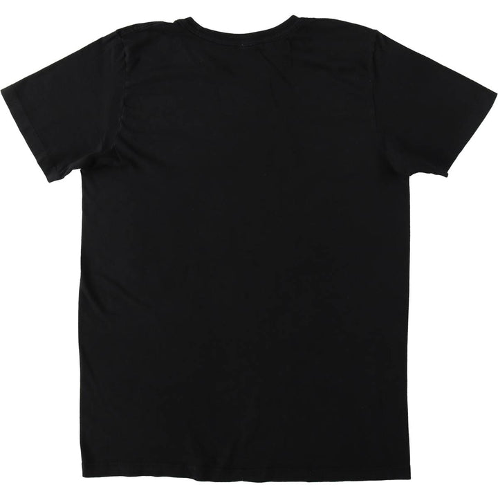 BLEACH anime character print T-shirt, men's size XL unclear black type Vintage Second Hand