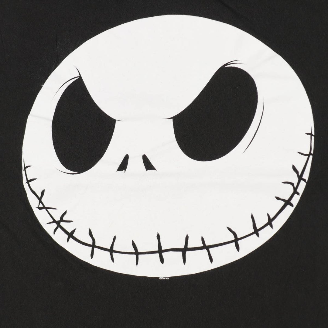 The Nightmare Before Christmas Character Print T-Shirt (Men's Size M) cotton black type Vintage Second Hand