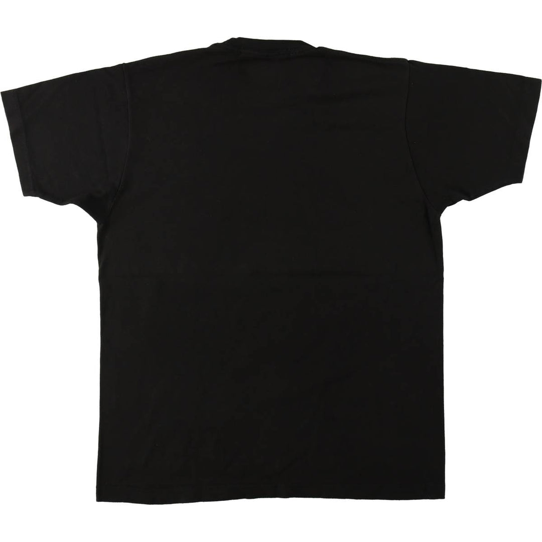 BLEACH Anime Character Print T-Shirt Men's Size L cotton black type Vintage Second Hand