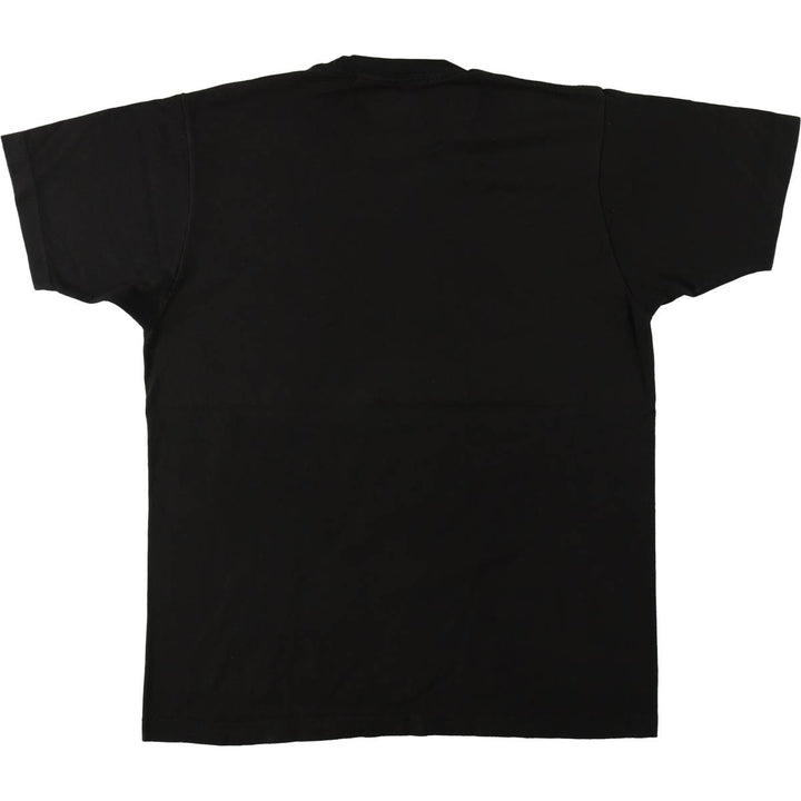 BLEACH Anime Character Print T-Shirt Men's Size L cotton black type Vintage Second Hand