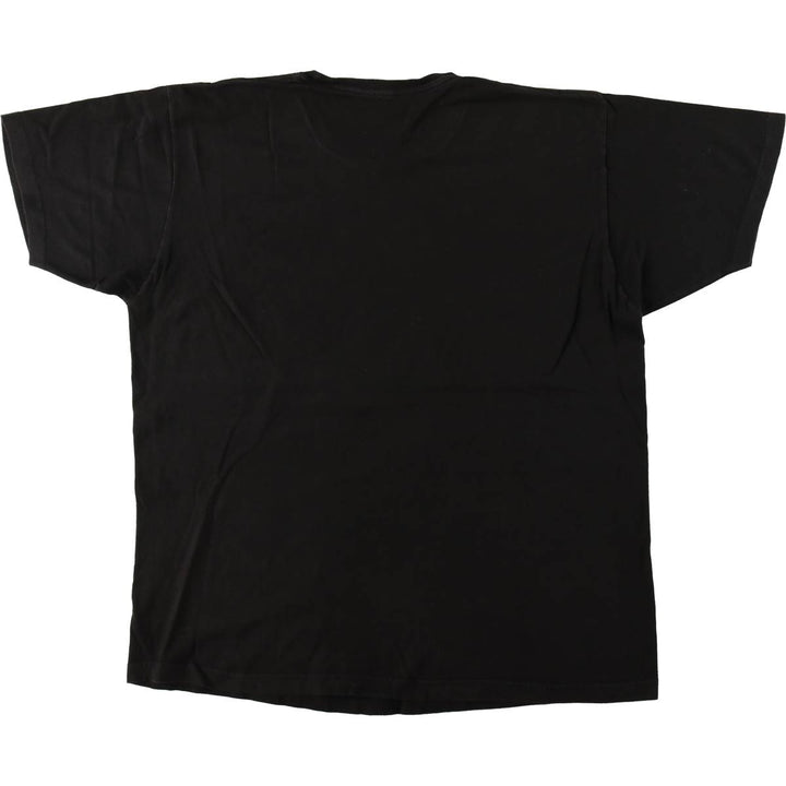 Death Note Ryuk Anime Character Print T-Shirt, Men's XL cotton black type Vintage Second Hand