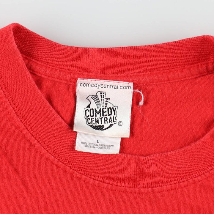 2000'S Comedy Central South Park Character Print T-Shirt, Men's Size L (approx.) cotton red type Vintage Second Hand