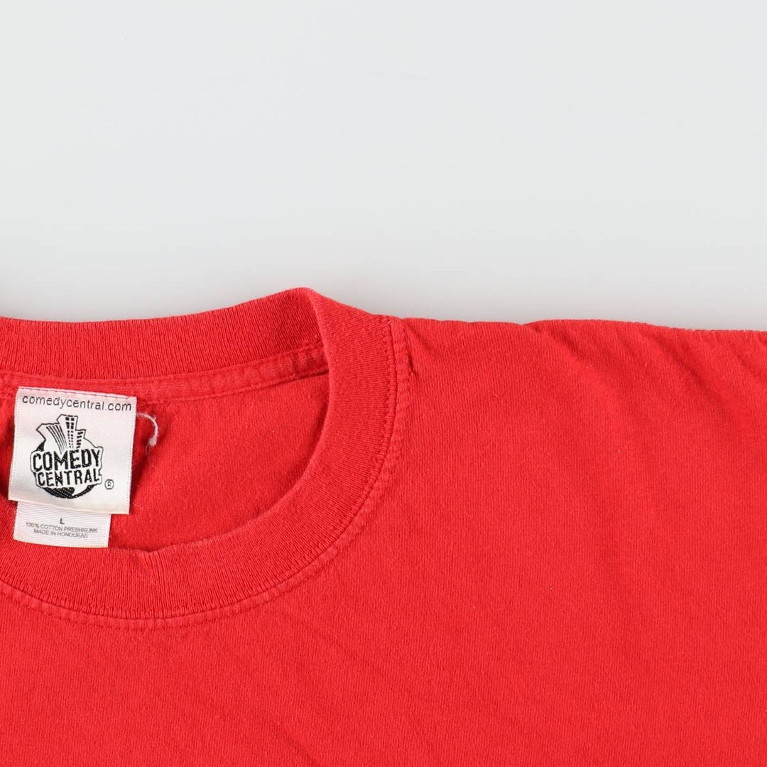 2000'S Comedy Central South Park Character Print T-Shirt, Men's Size L (approx.) cotton red type Vintage Second Hand