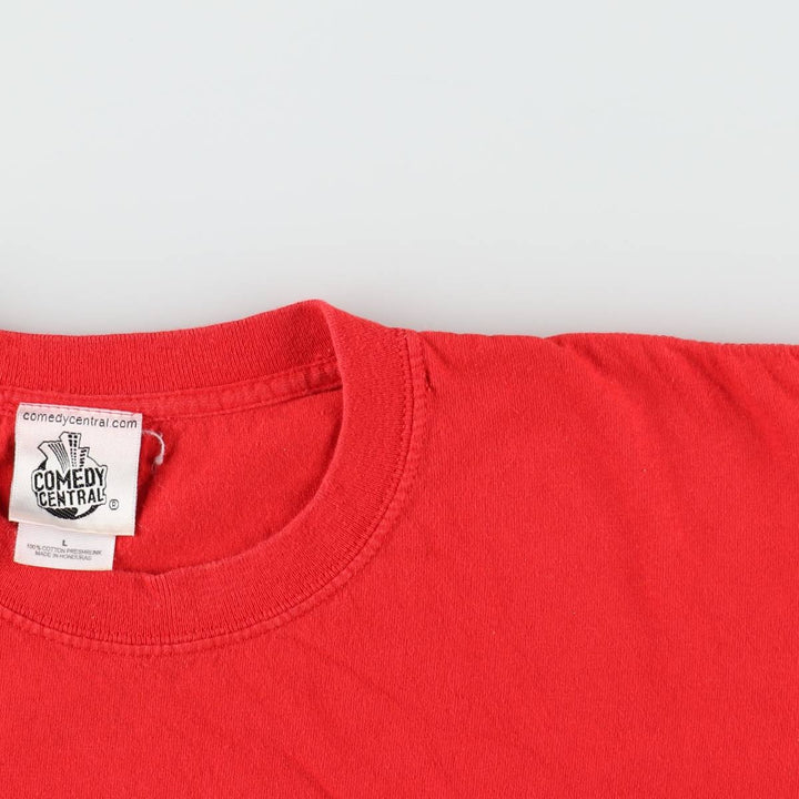 2000'S Comedy Central South Park Character Print T-Shirt, Men's Size L (approx.) cotton red type Vintage Second Hand