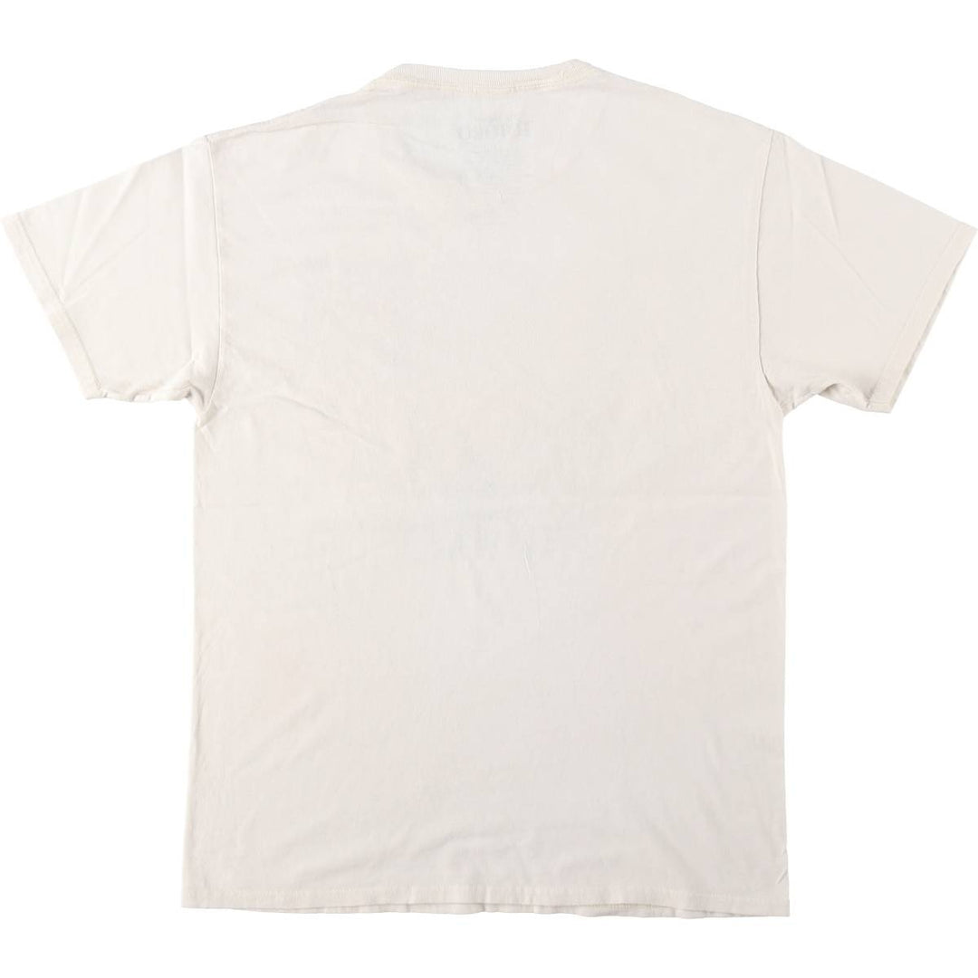 My Neighbor Totoro Anime Character Print T-Shirt (Men's Size L) cotton white type Vintage Second Hand