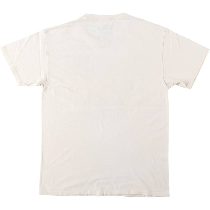 My Neighbor Totoro Anime Character Print T-Shirt (Men's Size L) cotton white type Vintage Second Hand