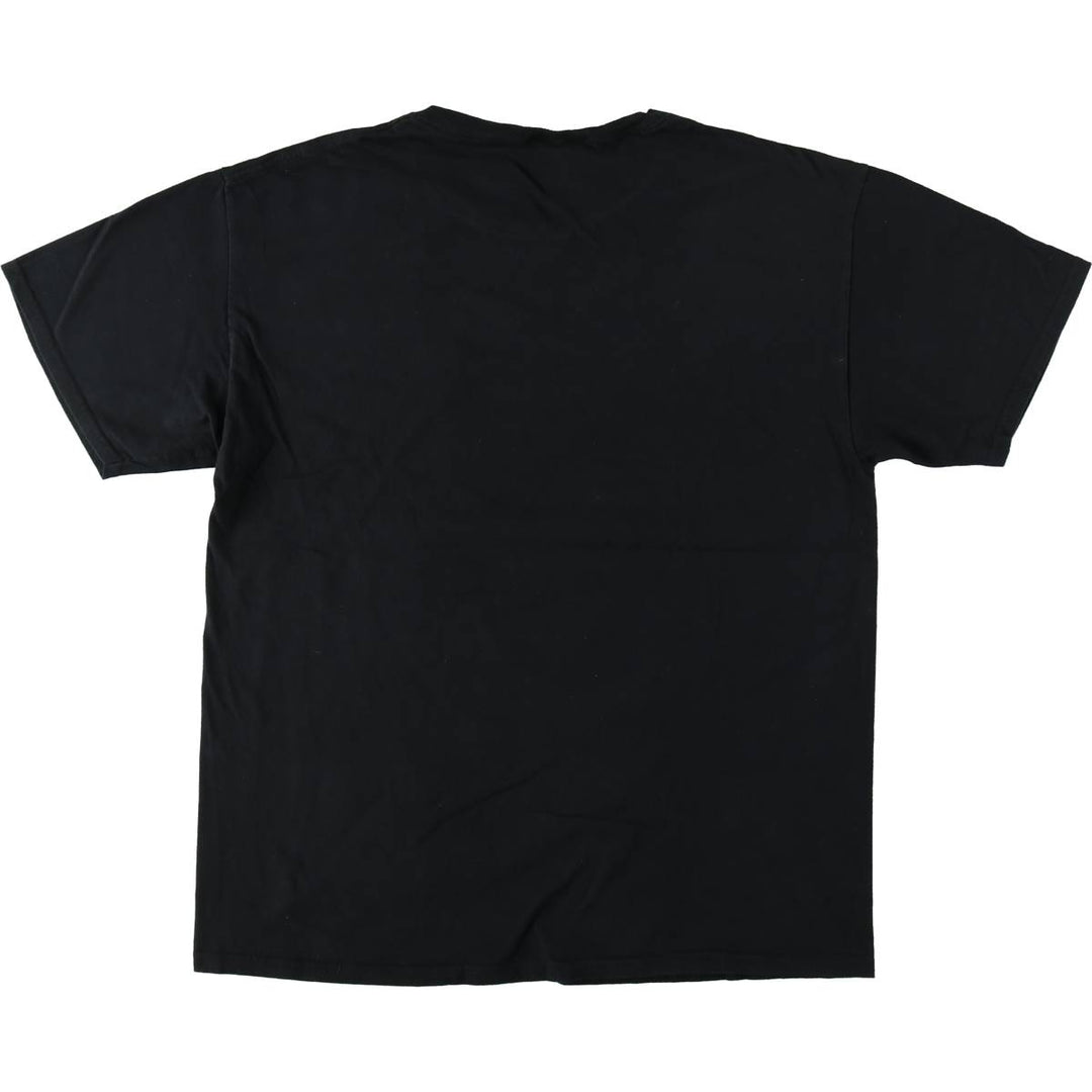2000'S SOUL EATER anime character print T-shirt, men's size L (approx.) cotton black type Vintage Second Hand