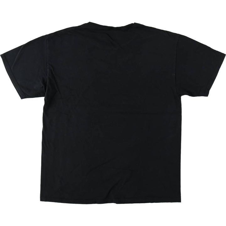 2000'S SOUL EATER anime character print T-shirt, men's size L (approx.) cotton black type Vintage Second Hand