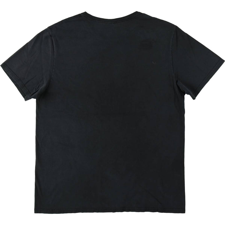 2000'S Spirited Away character print T-shirt, men's size L (approx.) cotton black type Vintage Second Hand