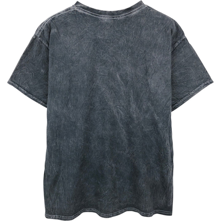 NIRVANA Nirvana Band T-shirt, Band T, Men's L size cotton Charcoal Vintage Second Hand